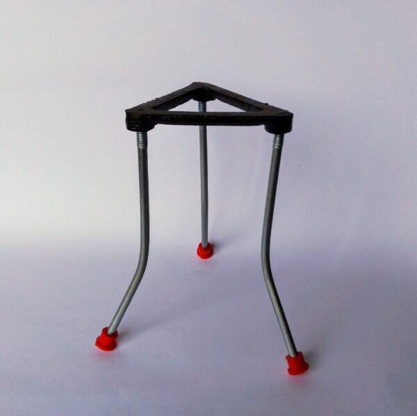 tripod stand - metal - 6"