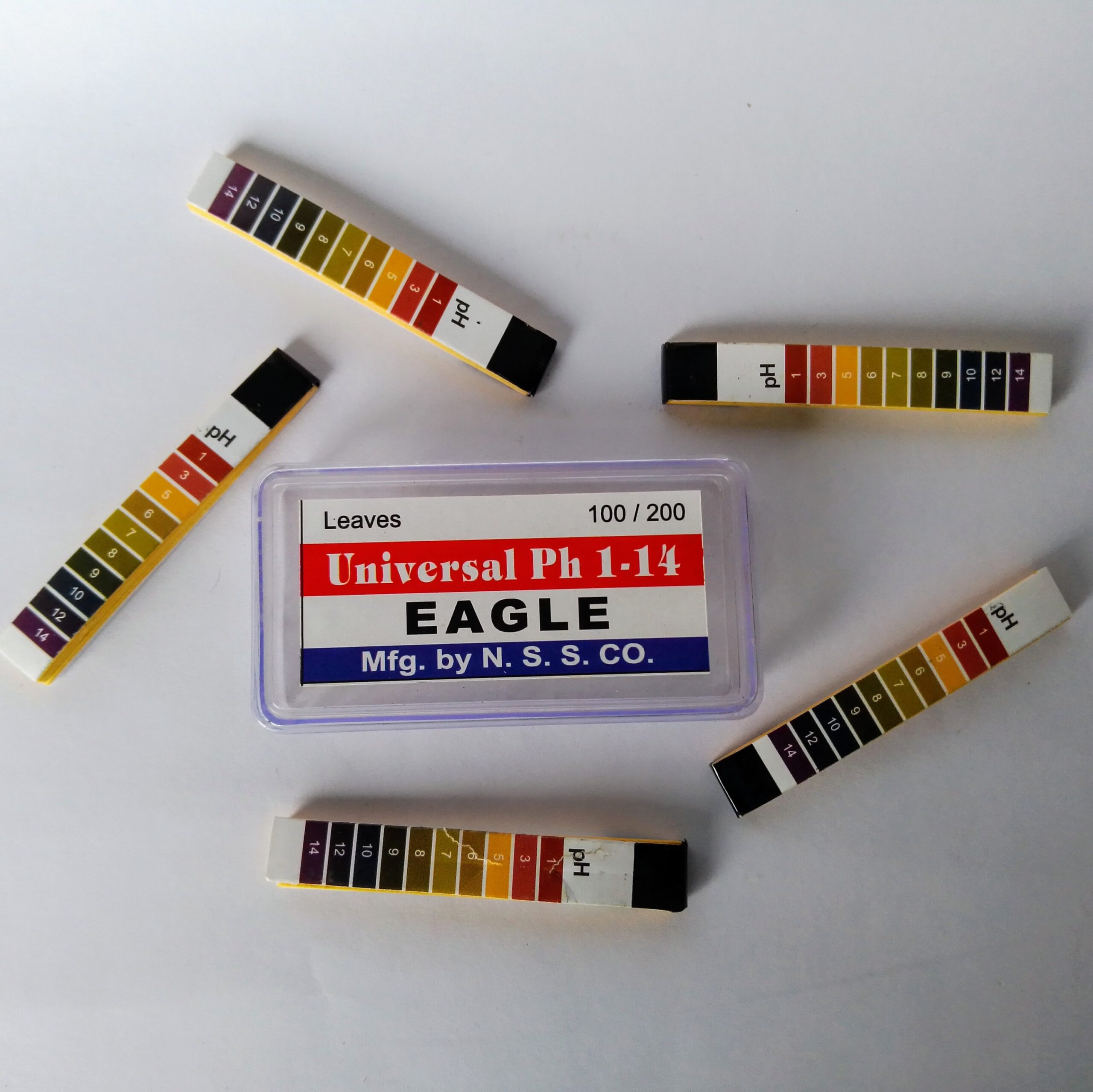 pH paper strip